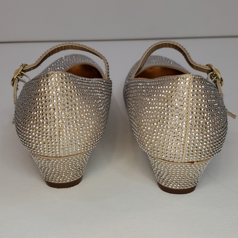 Niña round toe gold with sparkles heels 🌟🌟 - Picture 4 of 16